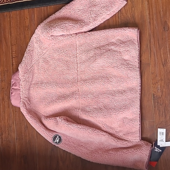 Reebok Faux Fur Fleece Jacket - Picture 5 of 9